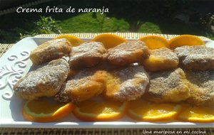 Crema Frita De Naranja
