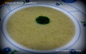 Crema De Brocoli Y Calabacin
