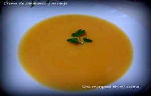 Sopa  De Zanahoria Y Naranja
