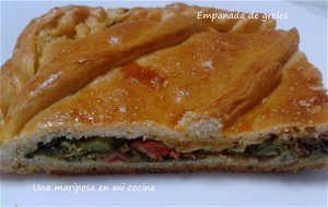 Empanada De Grelos Con Jamon Y Chorizo
