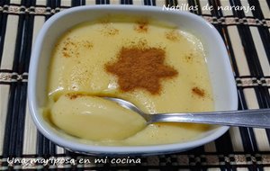 Natillas De Naranja
