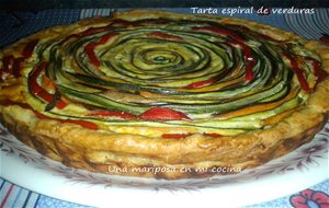 Tarta Espiral De Verduras
