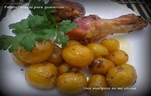 Patatas Asadas Para Guarnicion
