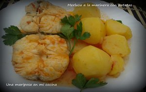 Merluza A La Marinera Con Patatas
