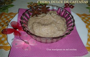 Crema Dulce De Castañas
