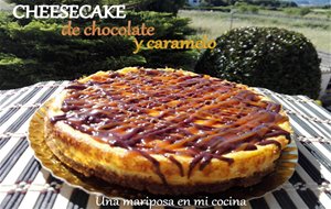 Cheesecake Con Chocolate Y Caramelo
