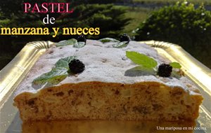 Pastel De Manzana Y Nueces
