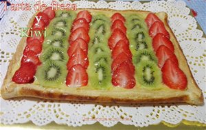 Tarta Fresquita De Fresa Y Kiwi
