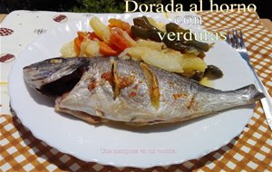 Dorada Al Horno Con Verduras
