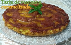 Tarta De Manzana Caramelizada
