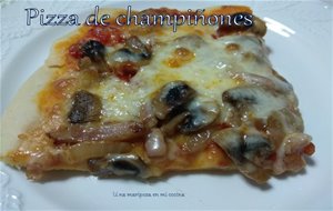 Pizza De Champiñones
