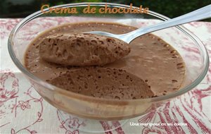 Crema De Chocolate
