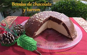 Bomba De Chocolate Y Turrón
