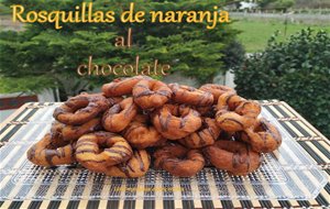 Rosquillas De Naranja Al Chocolate
