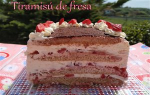 Tiramisu De Fresas
