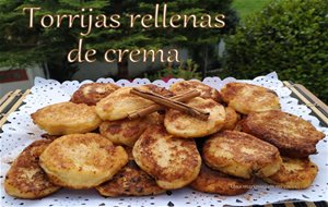 Torrijas Rellenas De Crema
