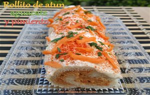 Rollito De Atun, Aguacate Y Pimiento
