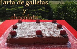 Tarta De Galletas Y Chocolate
