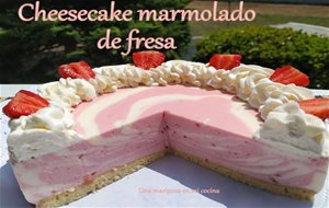 Cheesecake Marmolado De Fresa
