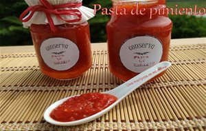 Pasta De Pimiento Casera
