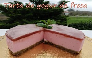 Tarta De Yogur De Fresa
