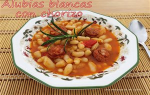 Alubias Blancas Con Chorizo
