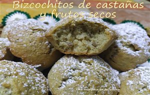 Bizcochitos De Castañas Y Frutos Secos
