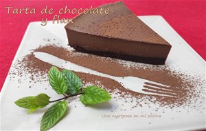 Tarta De Chocolate Y Flan
