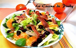 Ensalada De Mandarinas Y Jamon