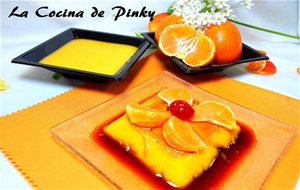 Flan De Mandarinas