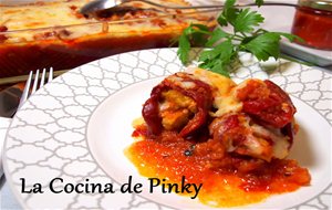 Pimientos Rellenos De Pavo Con Salsa Marinara