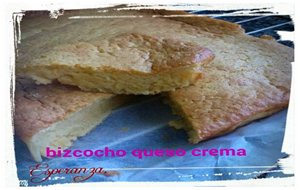 Bizcocho Queso Crema
