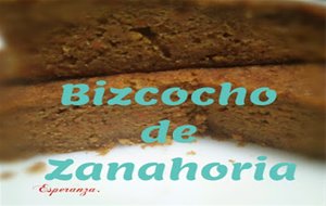 Bizcocho De Zanahoria (otro)
