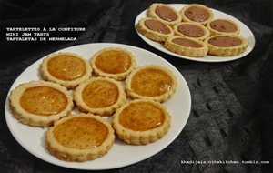 Tartelettes À La Confiture / Mini Jam Tarts / Tartaletas De Mermelada
