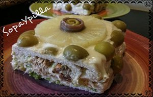 Pastel De Piña Salado
