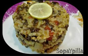 Arroz Con Alga Nori
