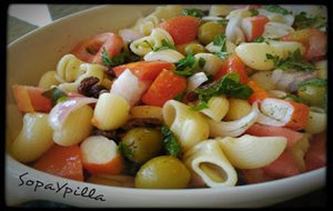 Ensalada De Pasta Y Cebolla
