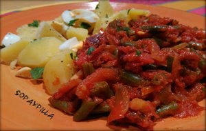 Judías Verdes Con Tomate
