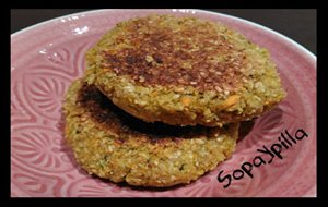 Hamburguesa Vegetariana De Avena
