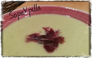 Crema De Endivias Con Jamón 
