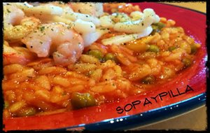 Arroz Con Calamares En Freidora 
