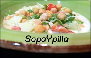 Ensalada De Garbanzos Con Salsa Al Curry
