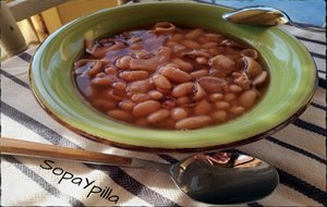 Pochas Con Calamares En Slow Cook
