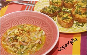 Ceviche De Berberechos Y Pan Con Limón De #gipsy Chef
