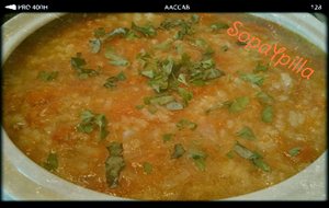 Sopa De Calabaza Con Arroz
