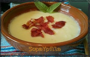 Sopa De Melón Con Menta
