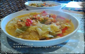 Garbanzos Con Verduras
