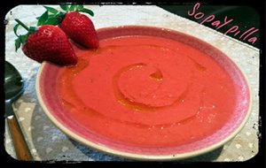 Sopa De Fresas
