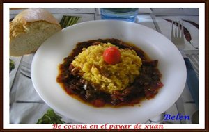 Arroz Con Bonito Y Pisto
