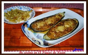 Berenjenas Rellenas De Callos 
